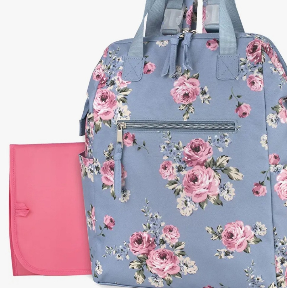Floral Diaper Bag